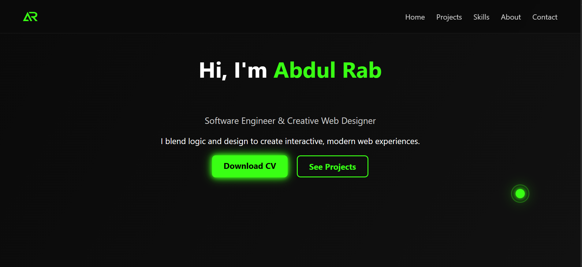 Personal Portfolio